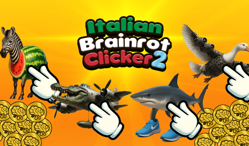 Italian Brainrot Clicker 2 cover